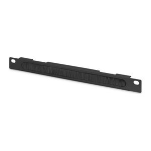 DIGITUS 254mm (10") 0,5HE Kabelzuführung schwarz