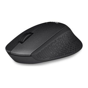 Logitech M330 Silent Plus Maus kabellos schwarz