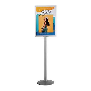 update displays Infoständer SIGN silber DIN A1 61,7 x 35,8 x 180,8 cm, 1 St.