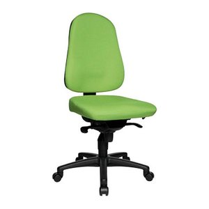 Topstar Bürostuhl Body Balance 50, BAL50T35 Stoff grün, Gestell schwarz