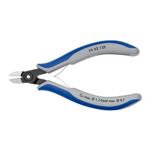 KNIPEX Elektronik-Seitenschneider runder Kopf 79 02 125