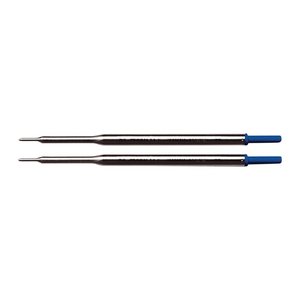 ONLINE® Kugelschreiberminen M blau, 2 St.