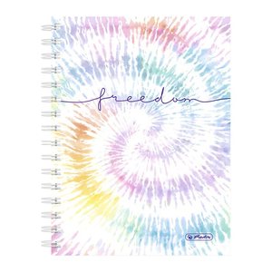 Herlitz Spiralboutiqueb. A5 100Bl.kar. New Batik Freedom