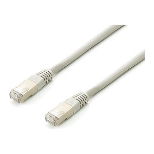 Equip Patchkabel Cat6A 10x S/FTP 2xRJ45 0.25m grau Plat