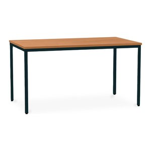 Besprechungstisch in verschiedenen Größen – G: Tiefschwarz (1400 x 800 x 750 mm)