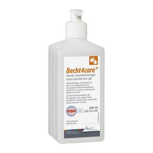 Becht4care® Händedesinfektionsgel 500 ml