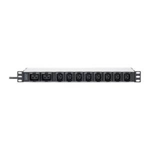 DIGITUS PDU 1HE 8xC13 2xC19 Ausgänge 230V/16A schwarz