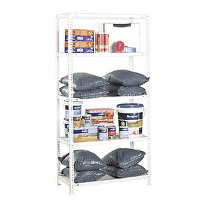 Simonrack Schwerlastregal COMFORT MINI 8425437061219 weiß 80,0 x 40,0 x 180,0 cm