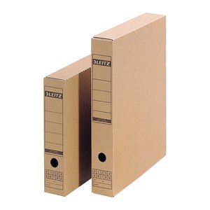 LEITZ Archivboxen braun 7,0 x 43,5 x 32,5 cm, 25 St.
