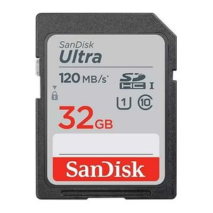 SanDisk Speicherkarte SDHC-Card Ultra, 32 GB, 1 St.