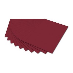 folia Fotokarton rot 300 g/qm 50 St.