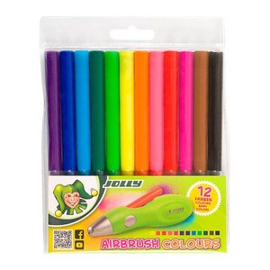 JOLLY Airbrush-Stifte farbsortiert, 12 St.