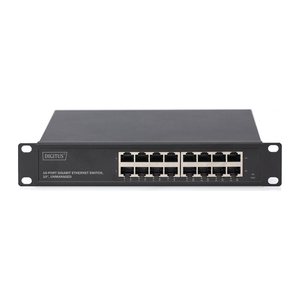 DIGITUS 10" Switch 16-Port Gigabit Ethernet Unmanaged