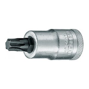 GEDORE 1/2 Zoll Innen-TX Steckschlüsseleinsatz Größe: T 50 Länge: 55,0 mm