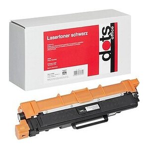 dots  schwarz Toner kompatibel zu brother TN-247BK