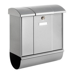 BURG WÄCHTER Briefkasten Olymp 32610 silber