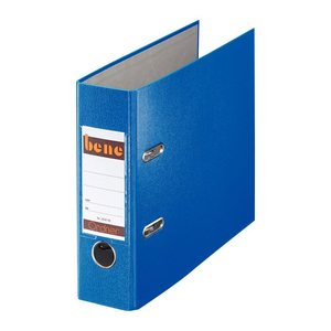 bene A5 Ordner blau Kunststoff 7,5 cm DIN A5 quer, 1 St.