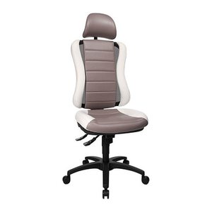 Topstar Bürostuhl Head Point RS, HE300 S033X Stoff weiß, Gestell schwarz