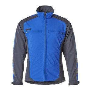 MASCOT® Herren Softshelljacke DRESDEN kornblau, schwarz Größe 4XL