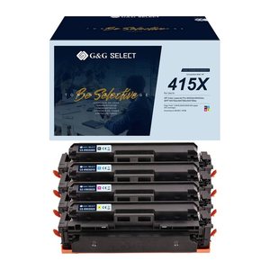 G&G Select XL-Toner ersetzen HP 415X 4 Stück