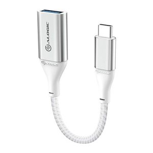 Alogic Adapter USB-C 3.1 Super -> USB-A silber