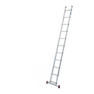 KRAUSE Anlegeleiter CORDA silber 11 Sprossen, H: 310,0 cm