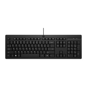 HP 125 Tastatur kabelgebunden schwarz