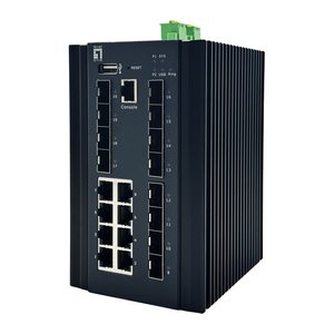 LevelOne Industr.Switch 8xGE/8x1GSFP/4x10GSFP+ Managed L2