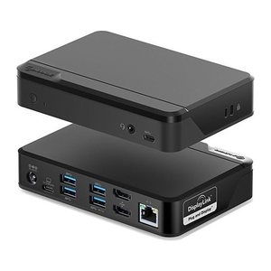 Alogic DockingStationUniversal Twin HD USB-C & USB-A schwarz