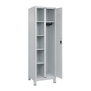 CP Spind Classic Plus lichtgrau 080610-20 S10009, 1 Schließfach 60,0 x 50,0 x 195,0 cm