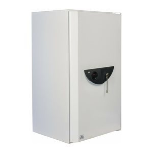 BURG WÄCHTER Tresor WS Office 124 K Sicherheitsstufe 2 nach EN 1143-1 mit Feuerschutz lichtgrau 64,1 x 55,5 x 109,6 cm