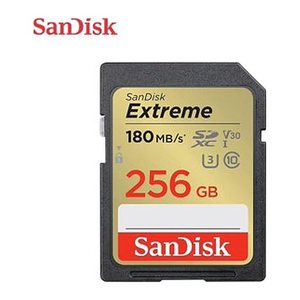 SanDisk Speicherkarte SDXC-Card Extreme, 256 GB, 1 St.