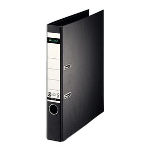 LEITZ 1008 Ordner schwarz Karton 5,2 cm DIN A4, 1 St.