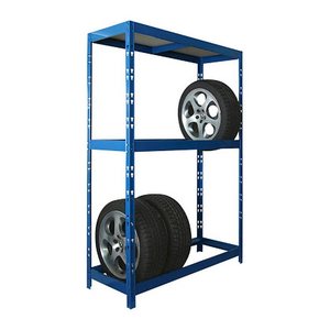 SZ Metall Reifenregal 24132 blau 139,0 x 50,0 x 180,0 cm
