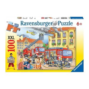 Ravensburger Unsere Feuerwehr XXL Puzzle, 100 Teile