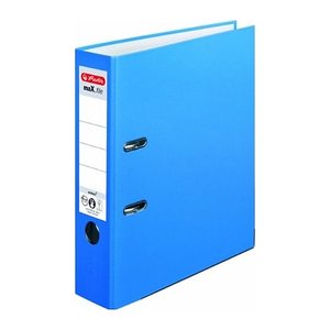 herlitz maX.file protect Ordner blau, acqua Kunststoff 8,0 cm DIN A4, 1 St.