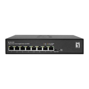 LevelOne Switch 8xGE 10" Hilbert SL managed