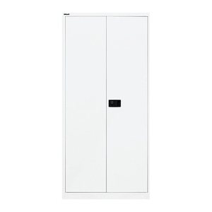 BISLEY Putzmittelschrank Universal E782AAG696 verkehrsweiß 4 Fachböden 91,4 x 40,0 x 195,0 cm, aufgebaut, 1 St.
