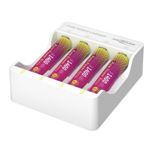 ANSMANN Pure Power Akku-Ladegerät inkl. Akkus