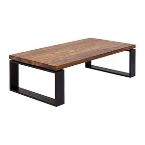 WOHNLING Couchtisch rechteckig Massivholz sheesham 115,0 x 60,0 x 35,0 cm, 1 St.