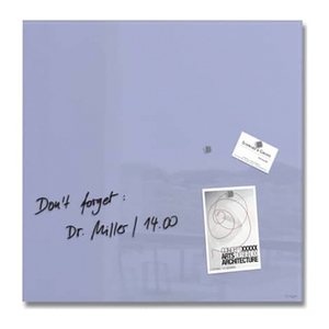 SIGEL Glas-Magnettafel artverum® 48,0 x 48,0 cm lavendel