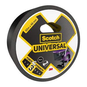 Scotch Universal Gewebeband schwarz 48,0 mm x 50,0 m 1 Rolle