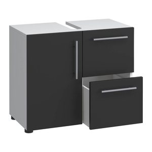 VCM my bath Waschbeckenunterschrank Flandu 913679 schwarz 61,0 x 32,0 x 51,0 cm