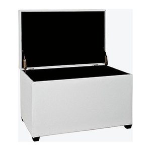 HAKU Möbel Sitztruhe 52324 weiß Holz 58,0 cm