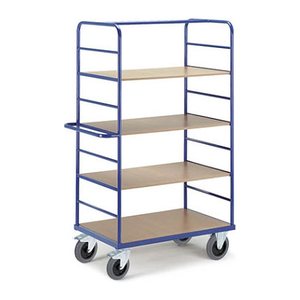 Rollcart Etagenwagen 08-7608 blau 140,0 x 80,0 x 188,0 cm
