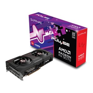 Sapphire Radeon RX9070 Pulse OC 16GBGDDR6 2xHDMI 2xDP