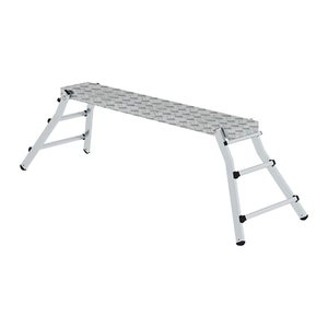 MUNK Arbeitsplattform 30409 klappbar silber 6 Sprossen 174,0 x 29,0 cm