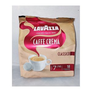 LAVAZZA Caffé Crema Classico Kaffeepads, Arabica- und Robustabohnen 125 g
