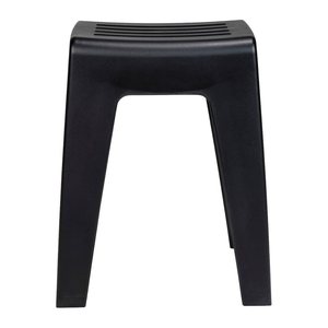 WENKO Badhocker Kumba 25156100 schwarz, 1 St.