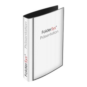 FolderSys Ringbuch 4-Ringe schwarz 4,0 cm DIN A4, 1 St.